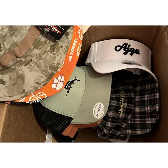 Tommy Bahama Other - New Lot of 20 Mens Hats Caps Bucket Tommy Bahama AE NCAA And More Reseller‎